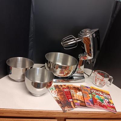 SUNBEAM STAND MIXER W/3 BOWLS