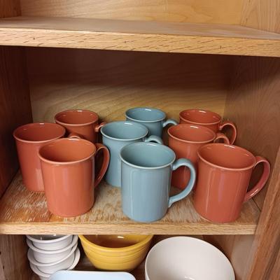 COFFEE MUGS, SERVING BOWLS AND MORE