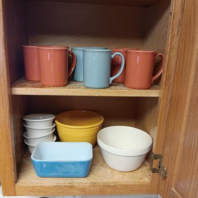 COFFEE MUGS, SERVING BOWLS AND MORE