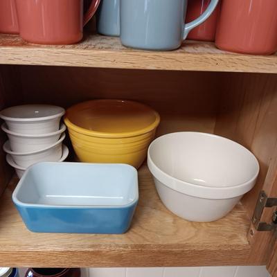 COFFEE MUGS, SERVING BOWLS AND MORE