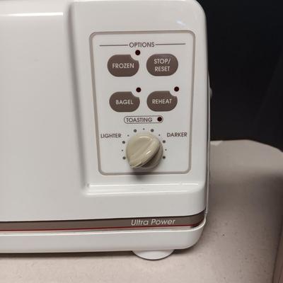 KITCHENAID BAGEL TOASTER, VINTAGE ELECTRIC CAN OPENER W/KNIFE SHARPENER & MORE