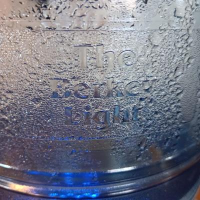 BERKEY WATER FILTER SYSTEM & A WHITE CLAD CABINET