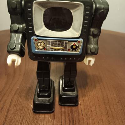 WORKING 1950’s ALPS TELEVISION SPACEMAN ROBOT MADE IN JAPAN