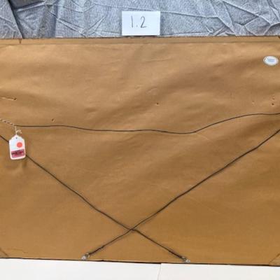 Sale Photo Thumbnail #44: 46.5" wide x approx. 31" tall x 1" deep