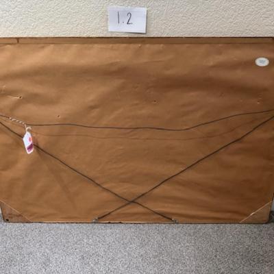 Sale Photo Thumbnail #54: 46.5" wide x approx. 31" tall x 1" deep