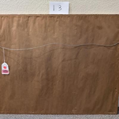 Sale Photo Thumbnail #70: Signed to Bruce
numbered 16/100
Dimensions: 34.5" wide x 28" tall x 1" deep
Artist Mati Klarwein was born on April 9, 1932, and died on March 7, 2002