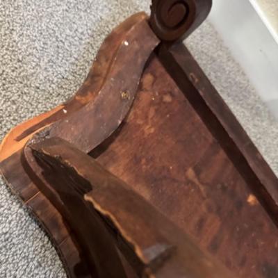 Sale Photo Thumbnail #96: Dimensions: 24" x 26" x 13.5" 
"as found" has some chips and imperfections. See photos for all issues found