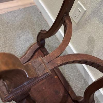 Sale Photo Thumbnail #97: Dimensions: 24" x 26" x 13.5" 
"as found" has some chips and imperfections. See photos for all issues found