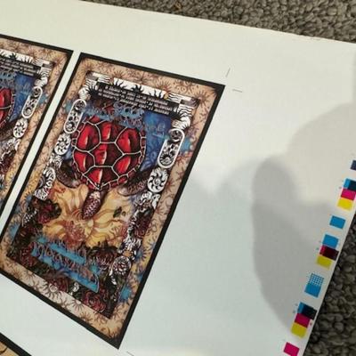 Sale Photo Thumbnail #122: 1995
25" w 38" t not signed. "As is" corners - see pictures for closeups of the corners.