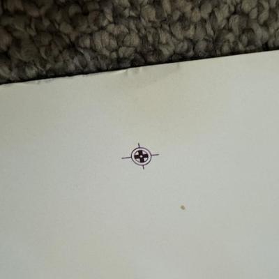 Sale Photo Thumbnail #145: signed by Kelly and one more.
small tear and indentation on poster. 
38" x 25 1/4"