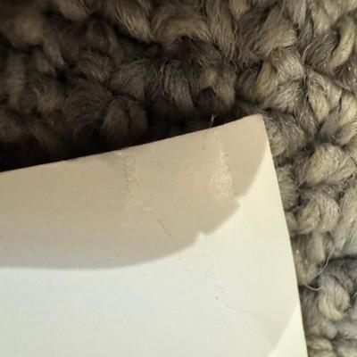 Sale Photo Thumbnail #143: signed by Kelly and one more.
small tear and indentation on poster. 
38" x 25 1/4"