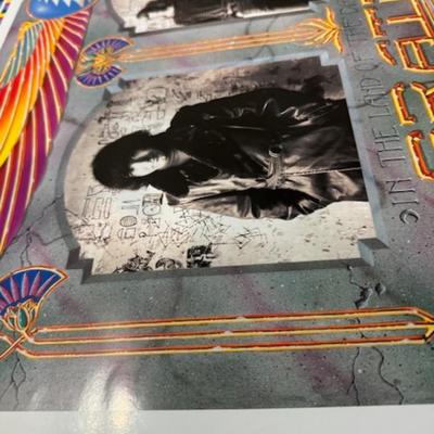 Sale Photo Thumbnail #148: signed by Kelly and one more.
small tear and indentation on poster. 
38" x 25 1/4"