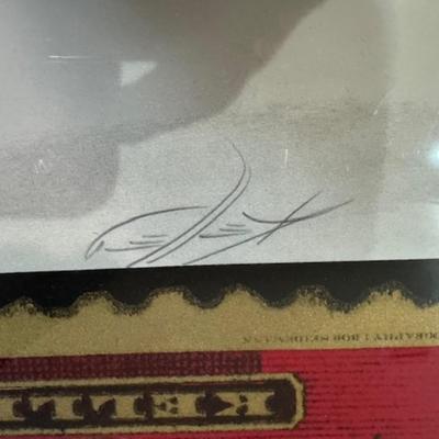 Sale Photo Thumbnail #166: 30" x 23" poster
38" x 26.5" frame