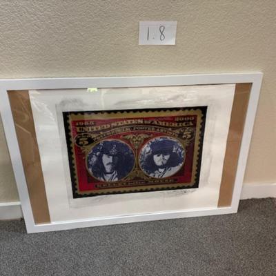 Sale Photo Thumbnail #162: 30" x 23" poster
38" x 26.5" frame