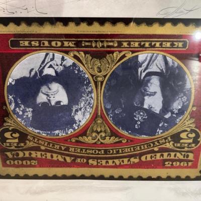 Sale Photo Thumbnail #167: 30" x 23" poster
38" x 26.5" frame