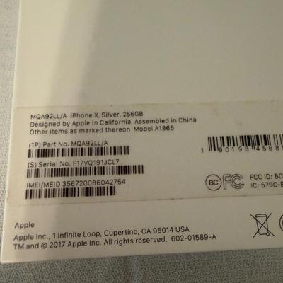 iPhone X with 256GB Storage (O-MG)