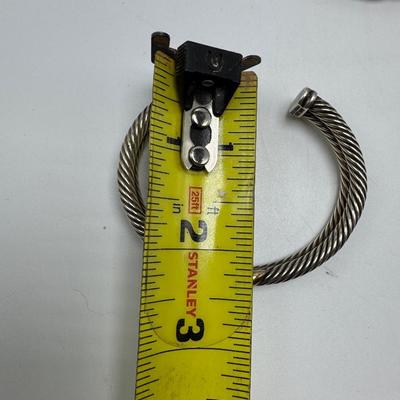 David Yurman Sterling Bracelets, including 18K (K-TF)