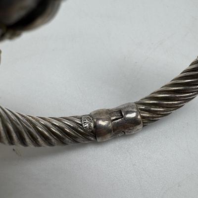 David Yurman Sterling Bracelets, including 18K (K-TF)