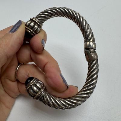 David Yurman Sterling Bracelets, including 18K (K-TF)