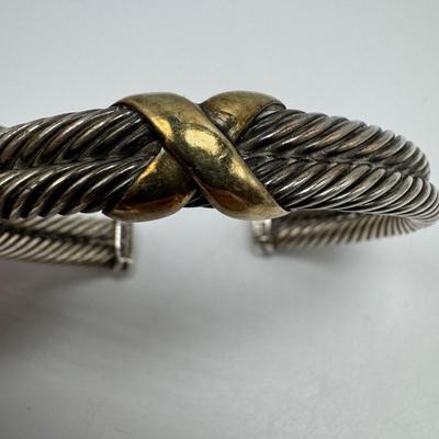 David Yurman Sterling Bracelets, including 18K (K-TF)