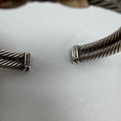 David Yurman Sterling Bracelets, including 18K (K-TF)