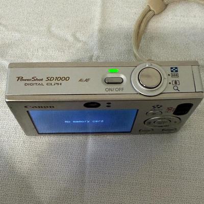 Trio of Canon Power Shot Digital Cameras (O-MG)