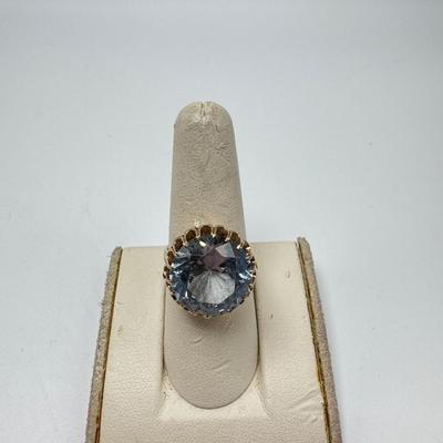 Topaz 14K Ring (K-TF)