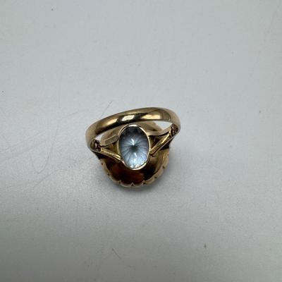 Topaz 14K Ring (K-TF)