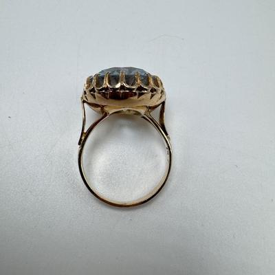 Topaz 14K Ring (K-TF)