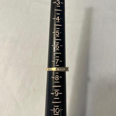 Triple Stacked 14K Diamond Rings (K-TF)