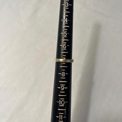 Triple Stacked 14K Diamond Rings (K-TF)