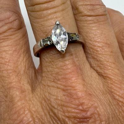 Two 925 Rings with CZ (K-TF)