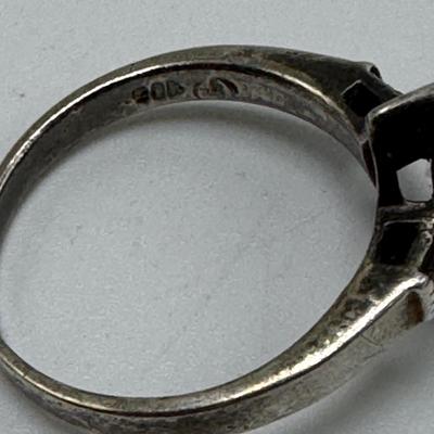 Two 925 Rings with CZ (K-TF)