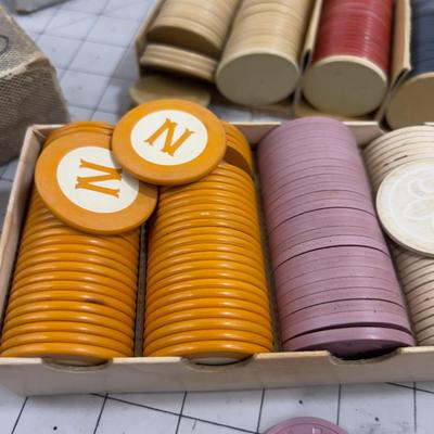 Various POKER CHIPS