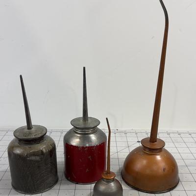 Collection of Oil Cans