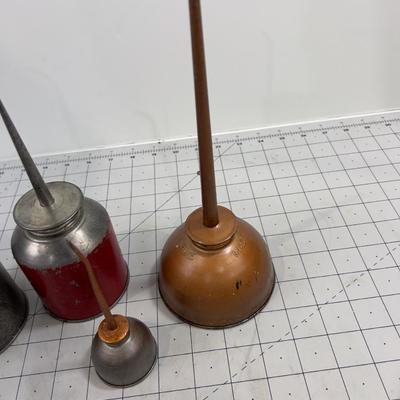 Collection of Oil Cans