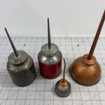 Collection of Oil Cans