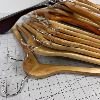 Wood Hanger Lot