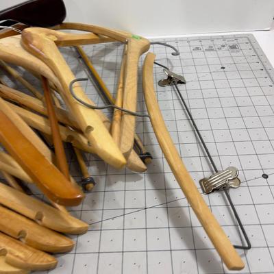 Wood Hanger Lot