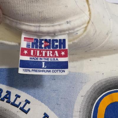 (2) Vintage LOS ANGELS RAMS T-shirts