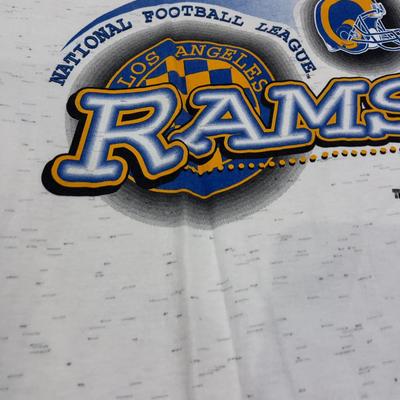 (2) Vintage LOS ANGELS RAMS T-shirts