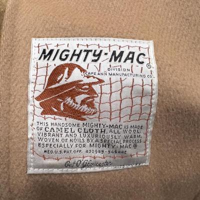 All Wool, Might Mack Wool Overcoat, Camel Color