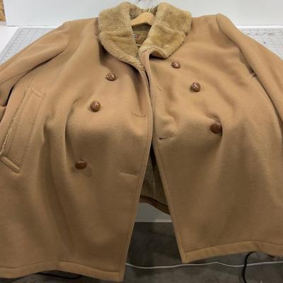 All Wool, Might Mack Wool Overcoat, Camel Color