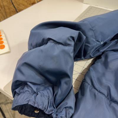 SIERA Design Vintage Down Puffer, Blue