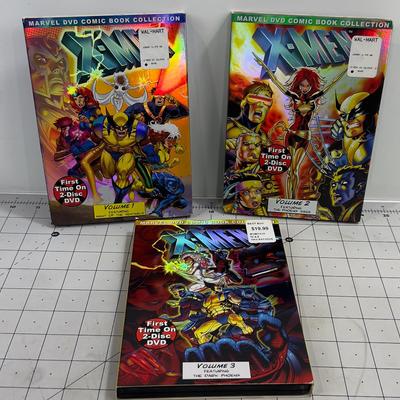 X-Men Animated Series Volumes 1-3