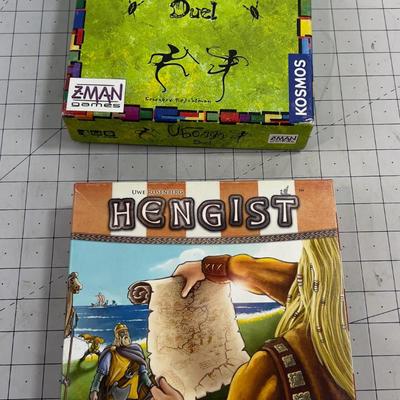 2 Games: UBONGO and HENGIST- Need 2 Player Games