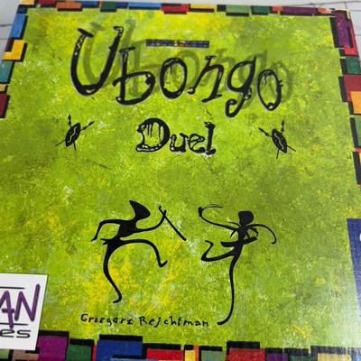 2 Games: UBONGO and HENGIST- Need 2 Player Games