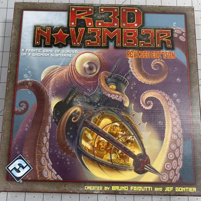 RED NOVEMBER Game, Seems NEW or UNPLAYED