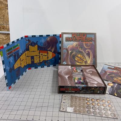 RED NOVEMBER Game, Seems NEW or UNPLAYED