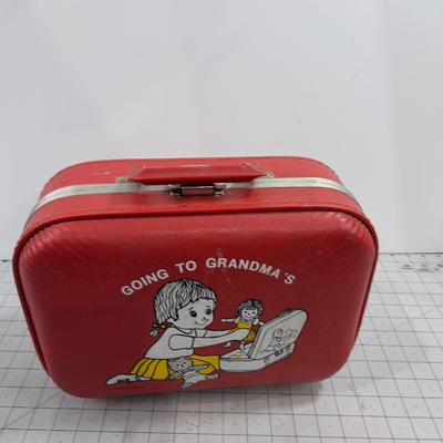 OMG! " Going to Grandmas" Suitcase